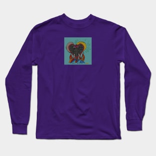 Elemental Elephant. Long Sleeve T-Shirt